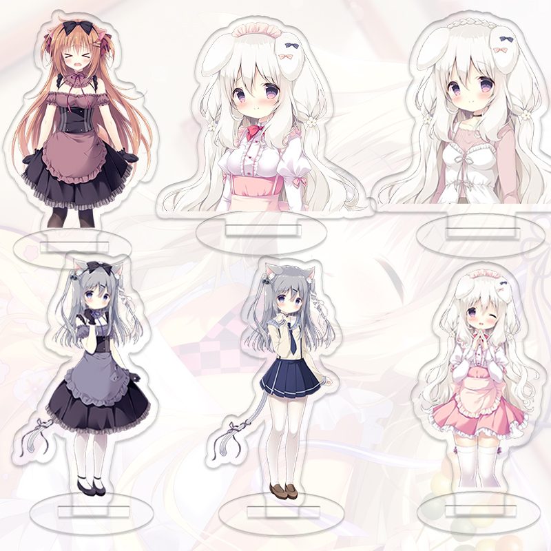 Event Support - Amairo Chocolate Girl Anime-Figur, Ornament-Ständer, Sammlerstück,