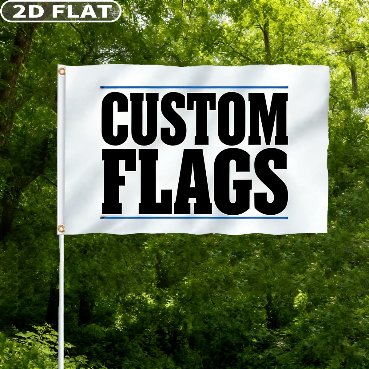 Event & Party Supply - 1 Stück individuelle Flagge mit Bild/Logo/Text,