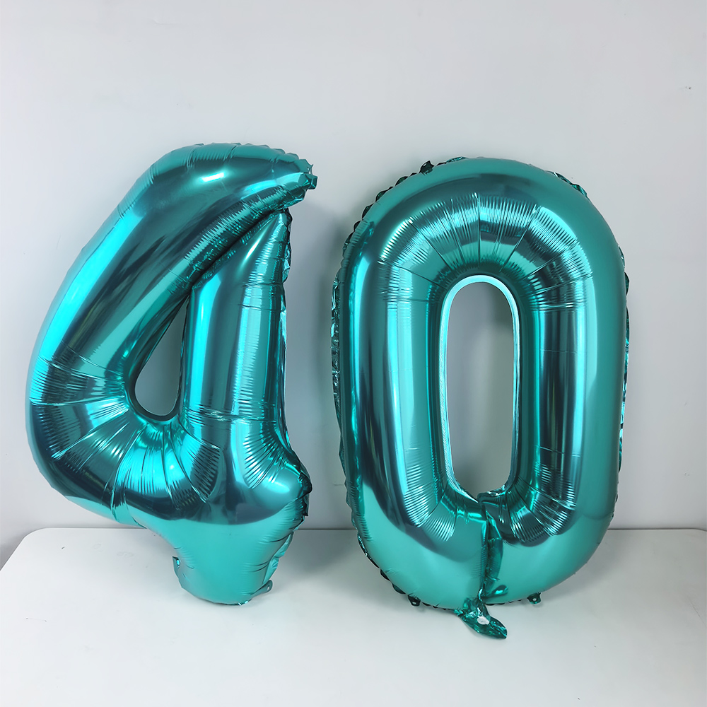 32 Zoll Blaugrün Blau Nummer 1 – Balloon Pump Hand Bewertung und Preis