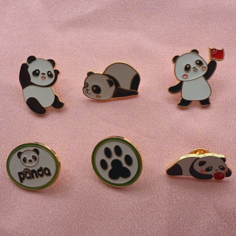 6 Stück Cartoon China Panda Ab – Eve Party Bewertung und Preis