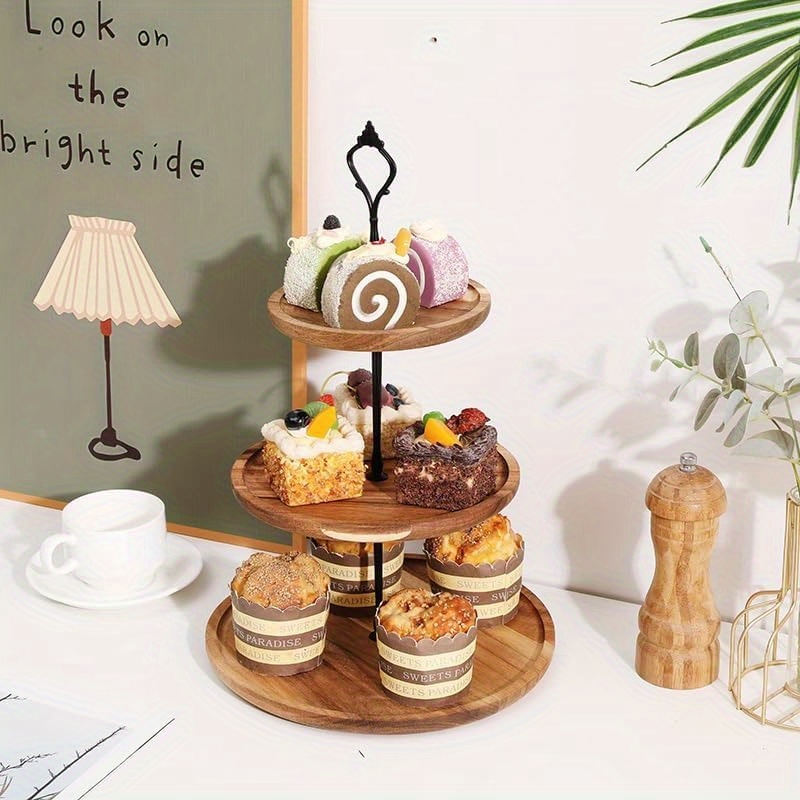 3-stufiger Kuchenständer aus A – Cupcake Stand Tier Bewertung und Preis