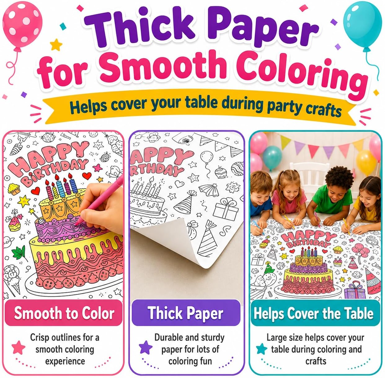 Riesiges Malposter für Kinder, – Table Cloth Disposable Bewertung und Preis