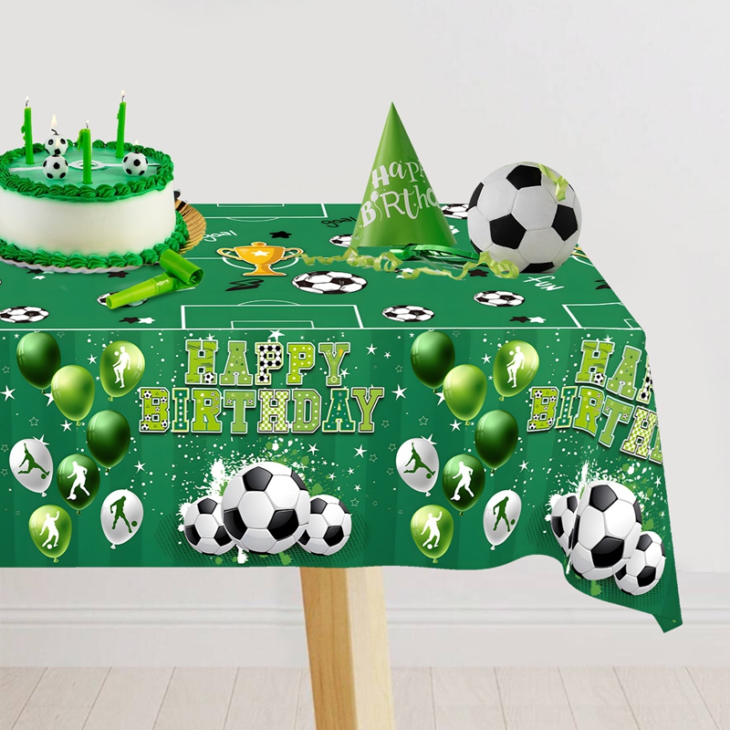 Fußball-Thema Einweg-Tischdeck – Table Cloth Disposable Bewertung und Preis