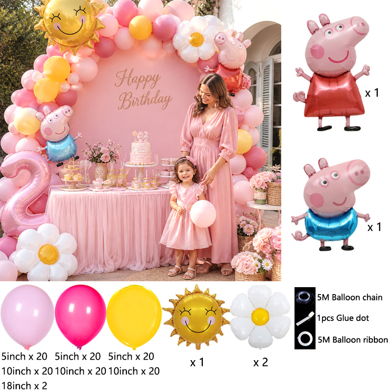Peppa Pig Themen-Ballonbogen-S – Balloon Arch Kit Bewertung und Preis