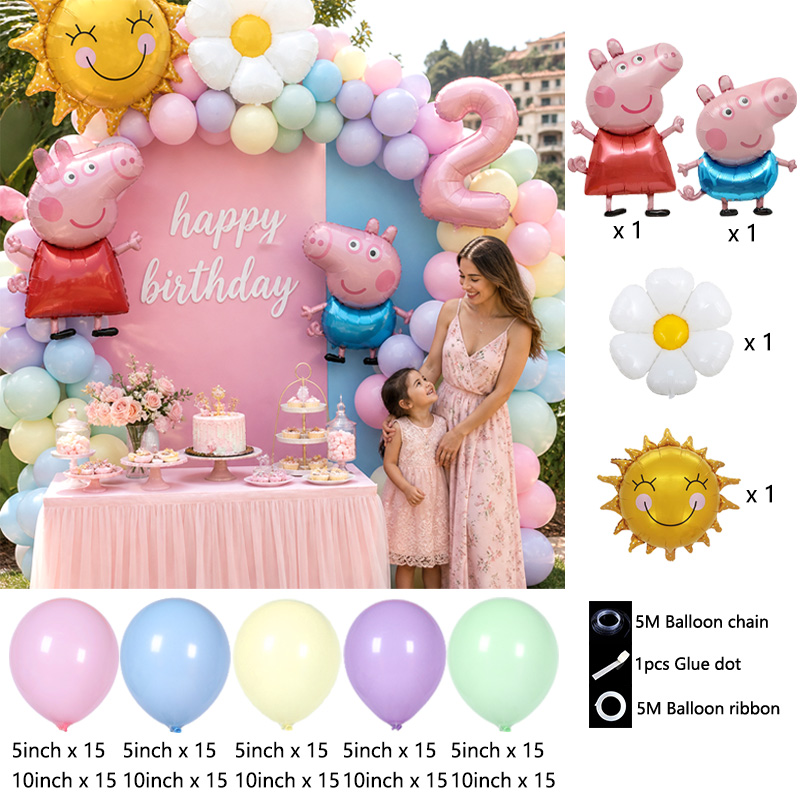 Peppa Pig Themen-Ballonbogen-S – Balloon Arch Kit Bewertung und Preis