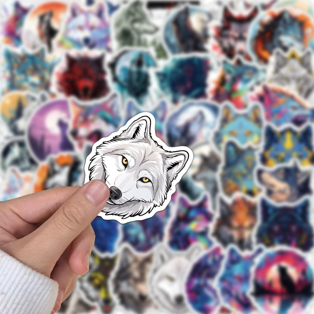 50PCS Wolf Dekoration Aufklebe – Plastic Cup 50Pcs Bewertung und Preis