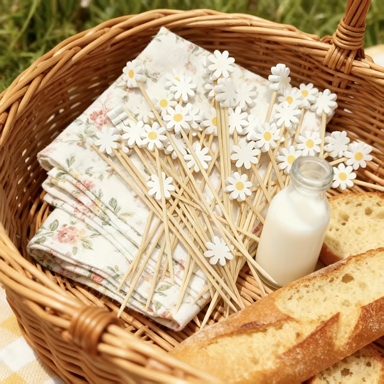 50 Stück Gänseblümchen-Blumend – Centerpiece Stick Bewertung und Preis